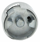 gear shift knob adaptor 7/16" top mount chrome self centering 13/18 speed Fuller