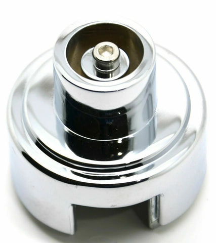 Gear Shift Knob Adaptor for 13/15/18 Speed Eaton 15/16" Top Mount Chrome #70604