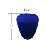 Gearshift Knob Cover for Sloped 9/10 13/18 Speed Indigo Blue Plastic UP71009