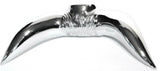 Bull Horn Hood Ornament Chrome 2 Stud 1-5/8" On Center Universal Truck UP72005