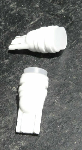 Hana LED Bulb No. 194 Tube Style 1 LED Wedge Base Red #7212R- 2 Pack