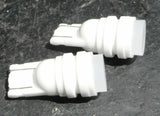 Hana LED Bulb No. 194 Tube Style 1 LED Wedge Base Red #7212R- 2 Pack