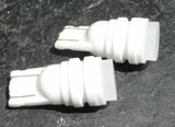 Hana LED Bulb No. 194 Tube Style 1 LED Wedge Base Red #7212R- 2 Pack