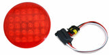 GG LED Smart Dynamic Sequence Stop Tail Turn 26 Red LED Red Lens 4" #74892 Each