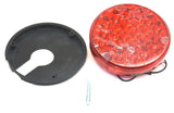 LED Light 4" Pearl Red Lens 24 Red LEDs for 1156 Socket 3 Screw GG#76152 Each