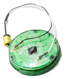 LED light 4" Pearl Green lens 24 Green LEDs 1156 Socket Back of Cab GG76156 Each