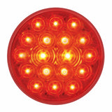 Rear Stop Tail Turn 18 LED Light Red with Red Lens 4", 7/8" Thick GG#76452 Each