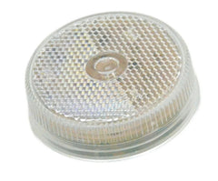 LED Light Red 2 1/2" Reflector Clear Lens 4 LEDs for 2 3/4" Hole GG#76973 Each