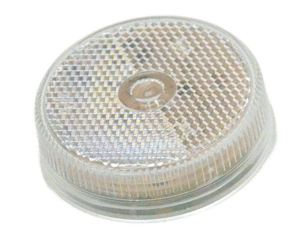 LED Light Red 2 1/2" Reflector Clear Lens 4 LEDs for 2 3/4" Hole GG#76973 Each