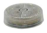 LED Light Red 2 1/2" Reflector Clear Lens 4 LEDs for 2 3/4" Hole GG#76973 Each