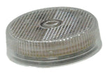 LED Light Red 2 1/2" Reflector Clear Lens 4 LEDs for 2 3/4" Hole GG#76973 Each