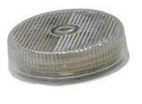 LED Light Red 2 1/2" Reflector Clear Lens 4 LEDs for 2 3/4" Hole GG#76973 Each