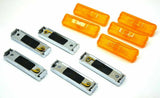 Incandescent Light w/Amber Lens 2 Bulb Marker w/Base HTS#7703A-4436 Set of 5