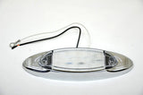 LED Light 13 Red LEDs/Clear Lens Marker Light Plastic 2 Wire 2 Screw HTS#77100CR