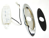 LED Light 13 Red LEDs/Clear Lens Marker Light Plastic 2 Wire 2 Screw HTS#77100CR