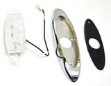 LED Light 13 Red LEDs/Clear Lens Marker Light Plastic 2 Wire 2 Screw HTS#77100CR
