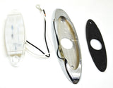 LED Light 13 Red LEDs/Clear Lens Marker Light Plastic 2 Wire 2 Screw HTS#77100CR