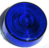 GG Incandescent Accessory Sealed Light Single Bulb Blue 2" Flat Top #79941 Pair