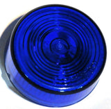 GG Incandescent Accessory Sealed Light Single Bulb Blue 2" Flat Top #79941 Pair