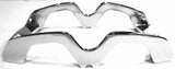 Lens Guards for Kenworth Double Bubble Tiger Cat Eye Chrome Die Cast #80010 Pair