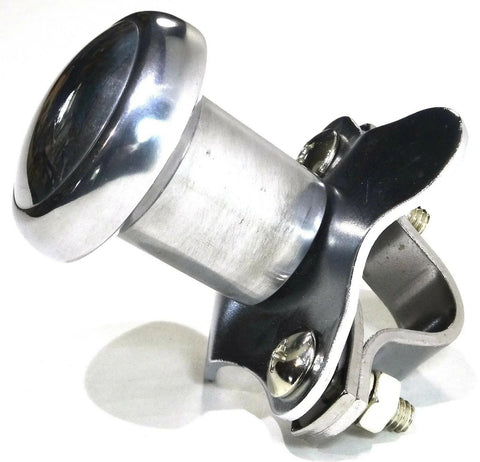 Steering Wheel Spinner Heavy Duty for 1" OD Wheel Polished Aluminum GG#80100
