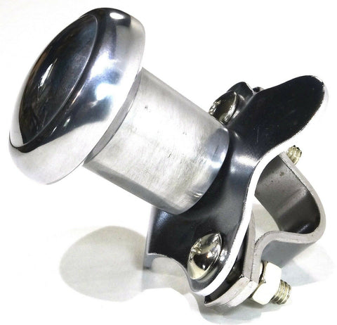 Steering Wheel Spinner Heavy Duty for 1" OD Wheel Polished Aluminum GG#80100