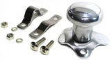 Steering Wheel Spinner Heavy Duty for 1" OD Wheel Polished Aluminum GG#80100