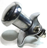 Steering Wheel Spinner Heavy Duty for 1" OD Wheel Polished Aluminum GG#80100
