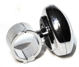 Steering Wheel Spinner Knob Chrome Plastic for Peterbilt KW FL 1.25 ID GG80103