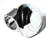 Steering Wheel Spinner Knob Chrome Plastic for Peterbilt KW FL 1.25 ID GG80103