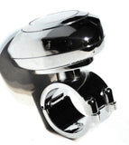 Steering Wheel Spinner Knob Chrome Plastic for Peterbilt KW FL 1.25 ID GG80103