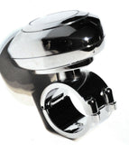 Steering Wheel Spinner Knob Chrome Plastic for Peterbilt KW FL 1.25 ID GG80103