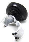Steering Wheel Spinner Kit Universal Fit 1-1/4” Opening Black Plastic GG#80104