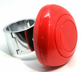 Red Steering Wheel Spinner Suicide Knob Heavy Duty for Peterbilt KW FL GG80106