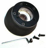 SCI 3 Bolt Hole Install Hub for Freightliner 1976-1989 Black Coated #802/812V
