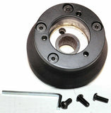 SCI 3 Bolt Hole Install Hub for Freightliner 1976-1989 Black Coated #802/812V