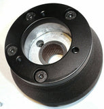 SCI 3 Bolt Hole Install Hub for Freightliner 1976-1989 Black Coated #802/812V