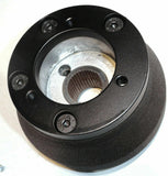 SCI 3 Bolt Hole Install Hub for Freightliner 1976-1989 Black Coated #802/812V