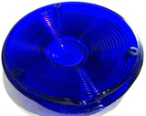 Back of the Cab or Sleeper Light Lens Replacement 4” Round Blue Plastic GG#80302