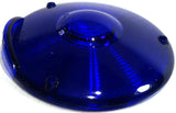 Back of the Cab or Sleeper Light Lens Replacement 4” Round Blue Plastic GG#80302