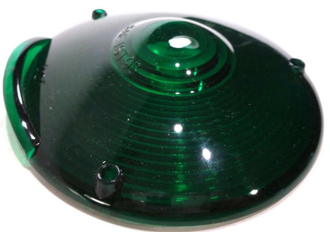 Back of the Cab or Sleeper Lens Replacement 4” Round Green Plastic GG#80303