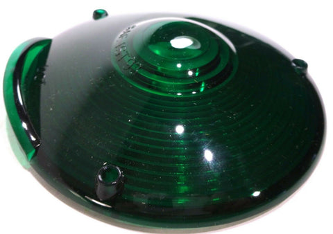 Back of the Cab or Sleeper Lens Replacement 4” Round Green Plastic GG#80303