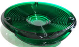 Back of the Cab or Sleeper Lens Replacement 4” Round Green Plastic GG#80303