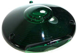 Back of the Cab or Sleeper Lens Replacement 4” Round Green Plastic GG#80303