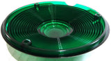 Back of the Cab or Sleeper Lens Replacement 4” Round Green Plastic GG#80303