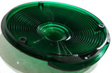 Back of the Cab or Sleeper Lens Replacement 4” Round Green Plastic GG#80303