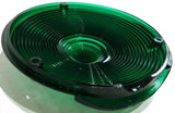 Back of the Cab or Sleeper Lens Replacement 4” Round Green Plastic GG#80303