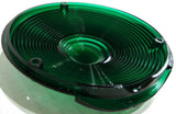 Back of the Cab or Sleeper Lens Replacement 4” Round Green Plastic GG#80303