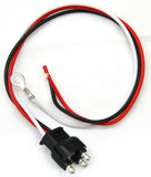 Stop Tail Turn 3 Wire Prong Light Pigtail 11" Long Straight Plug GG#80472 Each