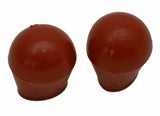Incandescent Bulb Cover for 1156/1157 Size Red Silicone Large GG#80683 Pair
